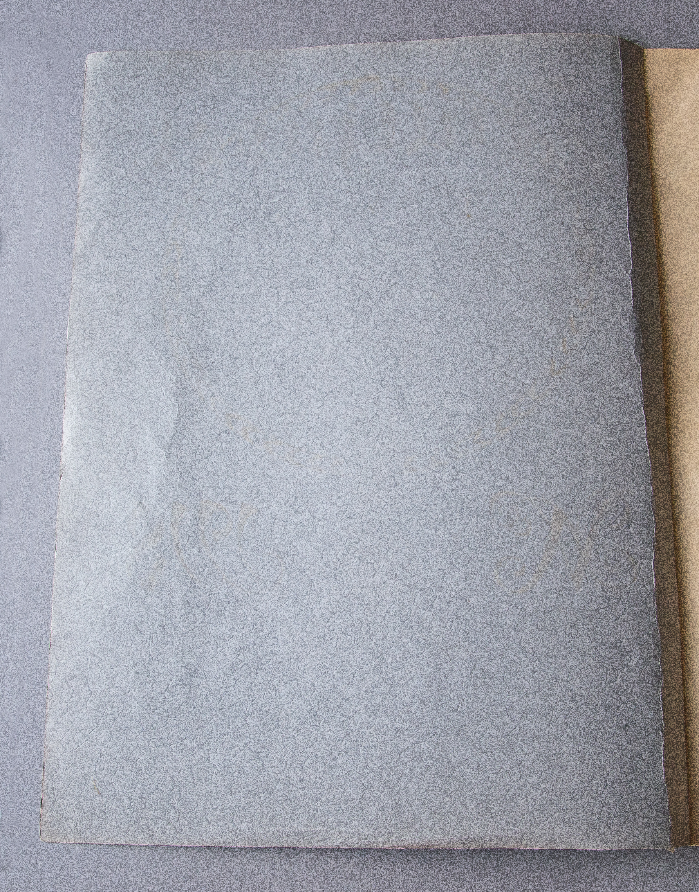 
               A photograph of the back a post-it with a simple example phrase.
            